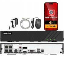 REJESTRATOR IP DS-7604NI-Q1/4P E PL 4 KANAŁY, 4 PoE Hikvision | DS-7604NI-Q1/4P E PL | 6936422184438
