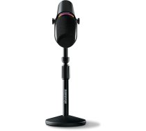 Shure MV7+-K-BNDL - lectern/vocal microphone with XLR/USB-C connector, black + desk stand GATOR | 010-03-669 | 042406791694 | MISSUHMIK0063
