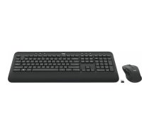 Logitech MK545 Advanced Set - Tastatur und Maus - kabellos DE - schwarz | 920-008889 | 5099206079359