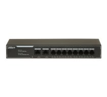 Switch|DAHUA|10-Port Economical Gigabit PoE Switch with 8-Port PoE|Type L2|SG1010LP | SG1010LP | 6923172572073