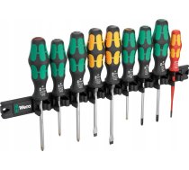 Zestaw narzędzi Wera Wera 9650 magnetic strip Kraftform screwdriver set, 9 pieces | 05051012001 | 4013288228970