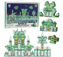 Klocki Magnetyczne Kosmos Stacja Kosmiczna 4D 172el LEAN Toys | 25286 | 5905991063704