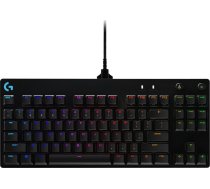 Logitech G Pro Mechanical Gaming Keyboard - Klávesnice - podsvícení - USB - QWERTZ - německá - klávesový spínač: GX Blue Clicky - černá | 5099206086395 | 5099206086395