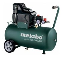 Kompresor samochodowy Metabo KOMPRESOR BEZOLEJOWY 50L BASIC 280-50 W OF (1 SZT) | 601529000 | 4007430322203