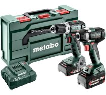 Zestaw elektronarzędzi Metabo METABO.ZESTAW COMBO 18V 2.9.2 (BS 18 L BL + SSW 300) 1x5,2Ah 1x2,0Ah METABOX | 685202000 | 4061792210653