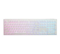 Ducky One 3 Aura White Gaming Tastatur, RGB LED - MX-Red (US) | GATA-2325 | 4711281574659 | DKON2108ST-RUSPDAWWWWC1