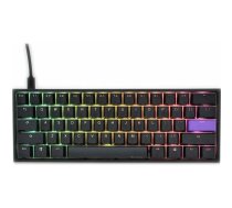 Ducky One 2 Pro Mini Gaming Tastatur, RGB LED - Cherry Silent Red (US) | GATA-2654 | 4711394382851 | DKON2061ST-SUSPDAZT2