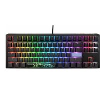 Ducky One 3 Classic Black/White TKL Gaming Keyboard, RGB LED - MX-Black (US) | GATA-2080 | 4711281566166 | DKON2187ST-AUSPDCLAWSC1