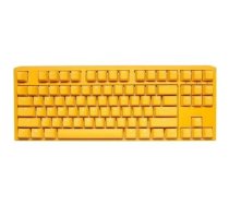 Ducky One 3 Yellow TKL Gaming Keyboard, RGB LED - MX-Silent-Red (US) | DKON2187ST-SUSPDYDYYYC1 | 4710578309387