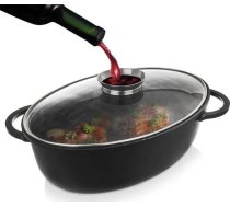 Orion Brytfanna granitowa / garnek z pokrywką szklaną 8 l GRANDE | 8592381177010 | 8592381177010