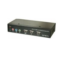 Przełącznik Lindy Ca6 KVM Extend DVI USB Audio 50m Extend DVI USB 2 50m Cat6 - 39377 | 39377 | 4002888393775
