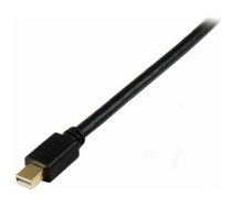 Kabel StarTech DisplayPort Mini - DVI-D 1.8m czarny (MDP2DVIMM6BS) | MDP2DVIMM6BS | 0065030854931