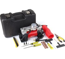 Kompresor samochodowy AMiO acomp-18 metalowy 2 cylindry 12v hq | AMI-02640 | 5903293026403