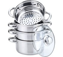 KingHoff GARNKI DO GOTOWANIA NA PARZE 5 ELE / 22CM KINGHOFF [KH-3329] | KH-3329 | 5908287233294