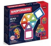 Magformers Klocki magnetyczne Basic 30 el. | 005-701005 | 0730658630761