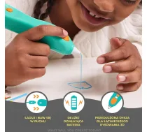 3Doodler Start Plus 3D pen 0.77 mm Turquoise, Yellow | SPLUS | 817005023848 | PER3DOD3D0029
