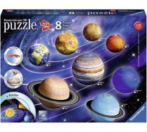 Ravensburger Puzzle 3D Układ planet 2x27el/2x54el/2x72el/2x108el (116683) | RAP 116683 | 4005556116683