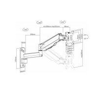 Wall mount for TV LED/LCD 17-32' | 102864 | 8051128102864