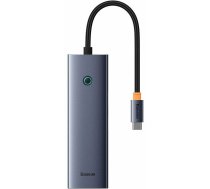 HUB USB Baseus Hub 7w1 Baseus UltraJoy 7-Port ( USB-C do 1xHDMI4K@30Hz + 2xUSB 3.0 + 1xPD +RJ45 + SD/TF3.0) | B00052805813-00 | 6932172630744