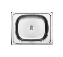 Zlewozmywak Deante Zlew 1-komorowy Twist bez ociekacza 40 x 50cm stalowy (ZEU 010A) | ZEU 010A | 5908212005392