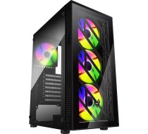 FSP CMT192/Midi Tower/Priehľadná/Čierna | 1930121040 | 4713224527265
