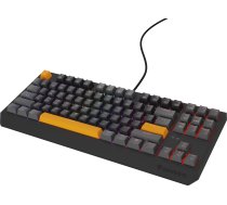 Genesis | THOR 230 | Mechanical Gaming Keyboard | Wired | US | Outemu Red | Anchor Gray Positive | NKG-2081 | 5901969443318 | KL-G-GNS-040