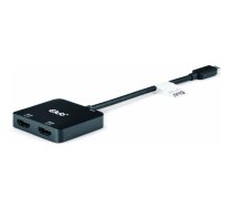 HUB USB Club 3D Club3D MST-Hub USB 3.2 Typ C > 2x HDMI 4K60Hz +100W PD St/Bu retail | CSV-1558 | 8719214472979