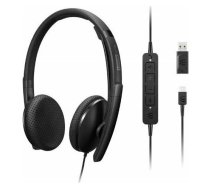 Lenovo 4XD1M45626 headphones/headset Wired Head-band USB Type-C Black | 4XD1M45626 | 195892090458 | PERLEVSLU0026