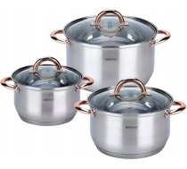 KingHoff ZESTAW GARNKÓW 6 ELEMENTÓW KINGHOFF KH-1762 | KH-1762 | 5908287217621