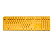 Ducky One 3 Yellow Gaming Keyboard, RGB LED - MX-Speed-Silver (US) | GATA-2351 | 4710578309110 | DKON2108ST-PUSPDYDYYYC1