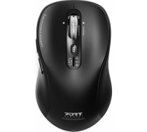 PORT CONNECT Bezdrátová a nabíjecí myš Expert, 2,4 Ghz a Bluetooth®, USB-A/C, černá | 900707C | 3567042030725