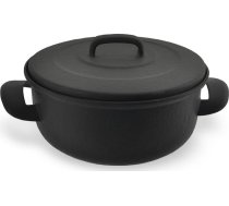 Belis Garnek emaliowany z pok. 20cm 3L CZESKIE ŻELIWO uniwersalny | Ori_113045 | 8590191148176