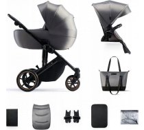 Wózek KinderKraft KINDERKRAFT WÓZEK GŁĘBOKO-SPACEROWY PRIME 2 2W1 SZARY | Ż-KIND-WÓ-01-84 | 5902533922932