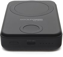 Powerbank Realpower PB-10000 MAG watch 10000mAh Czarny (444408) | 444408 | 4040895011763