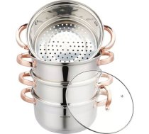 Klausberg GARNEK NA PARĘ KLAUSBERG 5 ELEM. 20cm KB-7730 ROSE GOLD | KB-7730 | 5908287277304