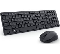 Dell | Silent Keyboard and Mouse | KM555 | Keyboard and Mouse Set | Wireless | Wireless connection | US International (QWERTY) | Black | 580-BBVV | 5397184911815