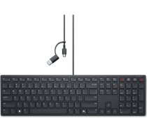 Dell | Collaboration Keyboard | KB525C | Keyboard | Wired | Ukrainian (QWERTY) | Black | 580-BBTG | 5397184922118