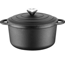 KRISBERG Garnek żeliwny 28 cm brytfanna okrągła 6.5 L ciężki na indukcję gaz Krisberg KR 2574 | 1004050 | 5903818652056