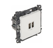 Legrand GNIAZDO ŁADOWANIA LE-753112 Valena Life 2 PORTY USB 2.4A/5V LEGRAND | LE-753112 | 3414970546128