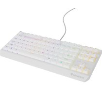 Herná klávesnica Genesis THOR 230/TKL/RGB/Outemu Red/Káblová USB/rozloženie US/Biela | 231000003860 | 5901969443288
