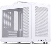 Jonsbo C6 MAX PC-Gehäuse, Mini-Gehäuse, Micro-ATX, Tempered Glass - weiß | GEJB-159 | 6970620554389 | C6MAXWHITE