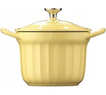 BUYDEEM Emaliowane naczynie żeliwne 1,8L, model CP541, kolor Mellow Yellow | 6950386610130 | 6950386610130