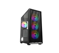 Obudowa Sharkoon VK4 Rainbow Czarny (100107230) | 100107230 | 4044951044108