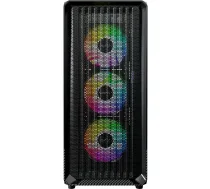 Case|MONTECH|X5|MidiTower|Case product features Transparent panel|Not included|Colour Black|X5(B) | X5 (B) | 4710562748376