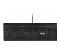 KEYBOARD KU100 BLACK/EST 90XB05E0-BKB050 ASUS | 90XB05E0-BKB050 | 4711387538890