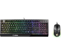 MSI | Vigor GK30 COMBO | Keyboard and Mouse Set | Wired | RGB LED light | US | Vigor GK30 COMBO US | 4719072646929