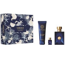 Versace Pour Homme Dylan Blue Zestaw woda toaletowa spray 100ml + żel pod prysznic 150ml + miniatura wody toaletowej 5ml | 8011003899999 | 8011003899999