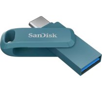 SanDisk Ultra Dual Drive Go/256GB/USB 3.2/USB-A + USB-C/Modrá | 2040501129 | 619659204198