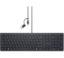 Dell | Collaboration Keyboard | KB525C | Keyboard | Wired | US (QWERTY) | Black | 580-BBSX | 5397184921937