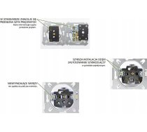 Kontakt-Simon Simon 54 Regulator temp. z czujn. zewn. (moduł) 16(2) A 230V w kompl. czujnik zewn. (sonda) na wkręty czarny mat DRT10Z.02/49 | DRT10Z.02/49 | 5902787873363